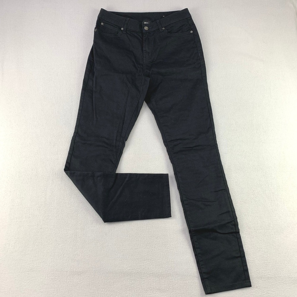 Prana Kayla High Rise Jeans Womens 4 Black Skinny Stretch Organic Cotton Denim